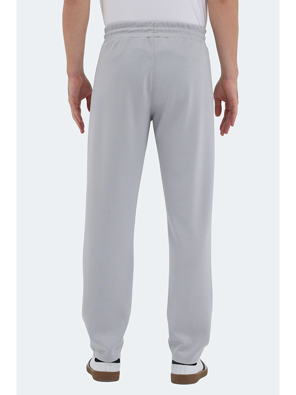 KINGSTOR I Erkek Fermuar Cepli Gri Eşofman Altı-5