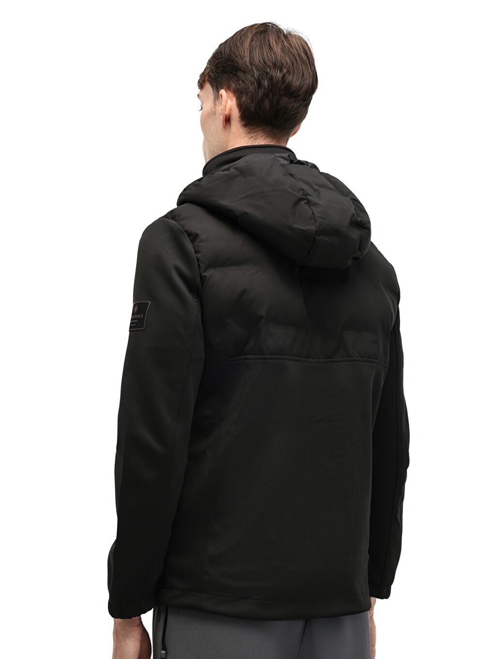 ML ENJI 1KSY-MU25318 5PR Siyah Erkek Mont-1