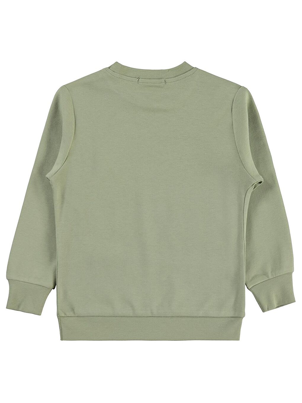 Boys Kamyon Baskılı 2-5 Yaş Sweatshirt Km - Haki 3-4 Yaş-1