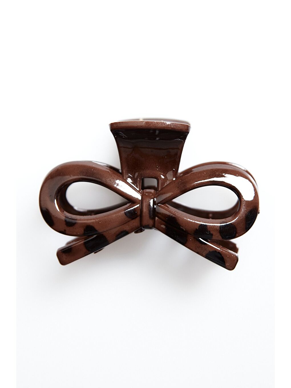 Kahverengi Koyu Kahve Küçük Mandal Toka-3