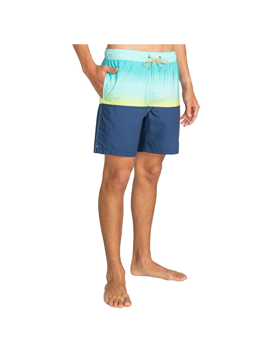 Lacivert Fifty 50 Lb Erkek Mavi Volley Short-1