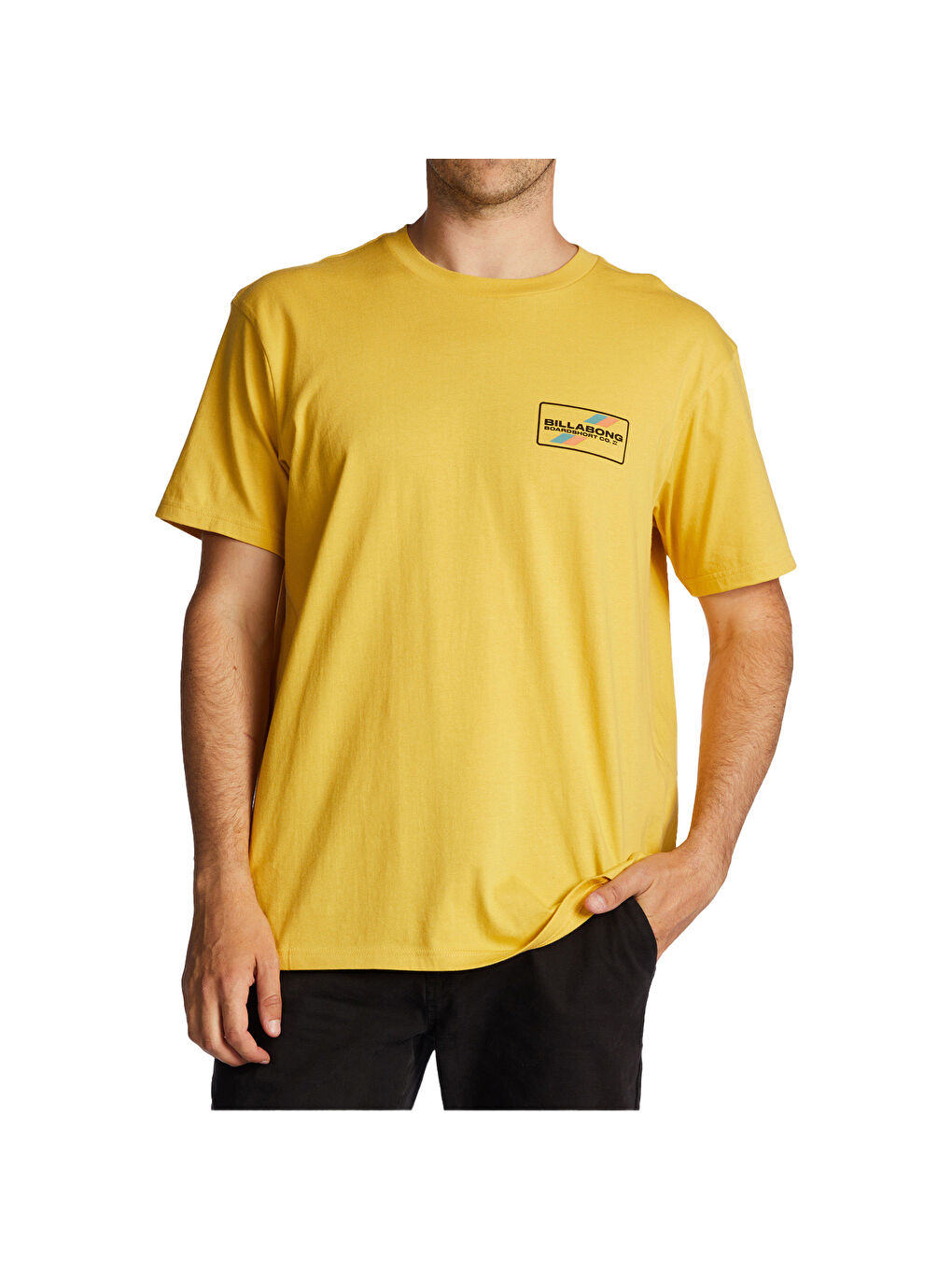 Walled Ss Erkek Sarı Tişört-2