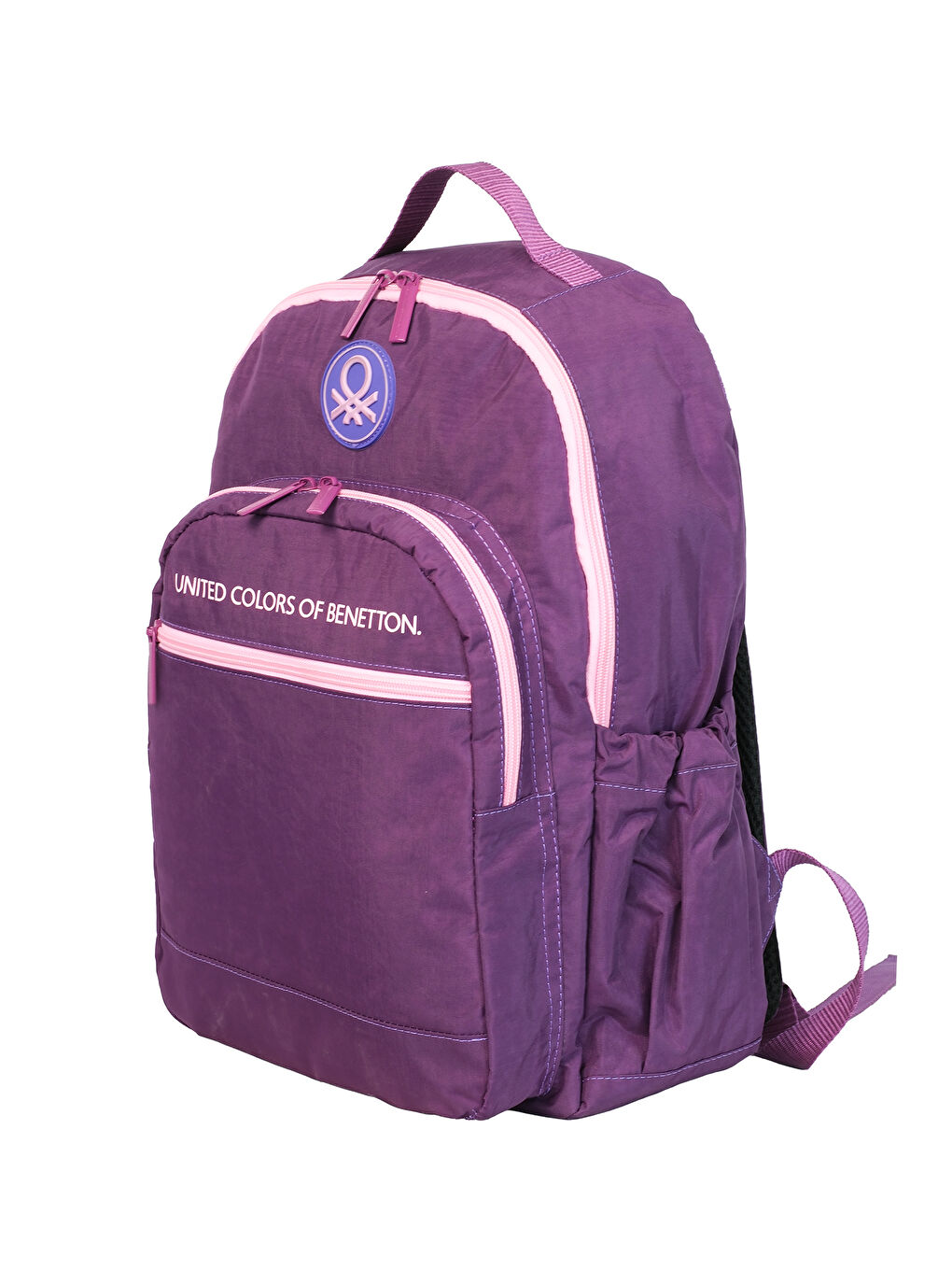 Mor Monokrom Still Kız Çocuk Sırt Çantası-1