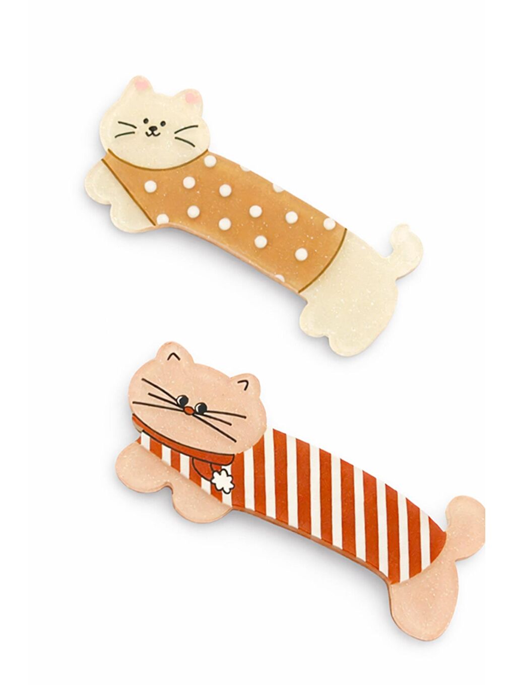 Pembe Tatlı Patiler Çocuk Pens Toka 2 Adet-1