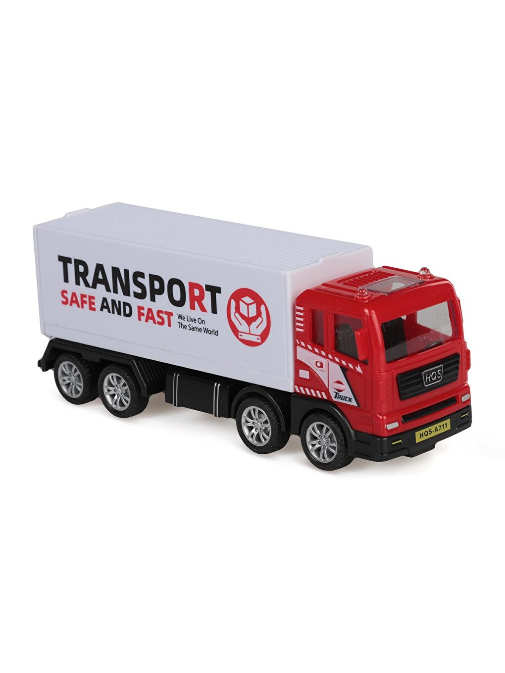 Surtmelı Metal 1:50 Kapalı Kasa Kamyon - Beyaz
