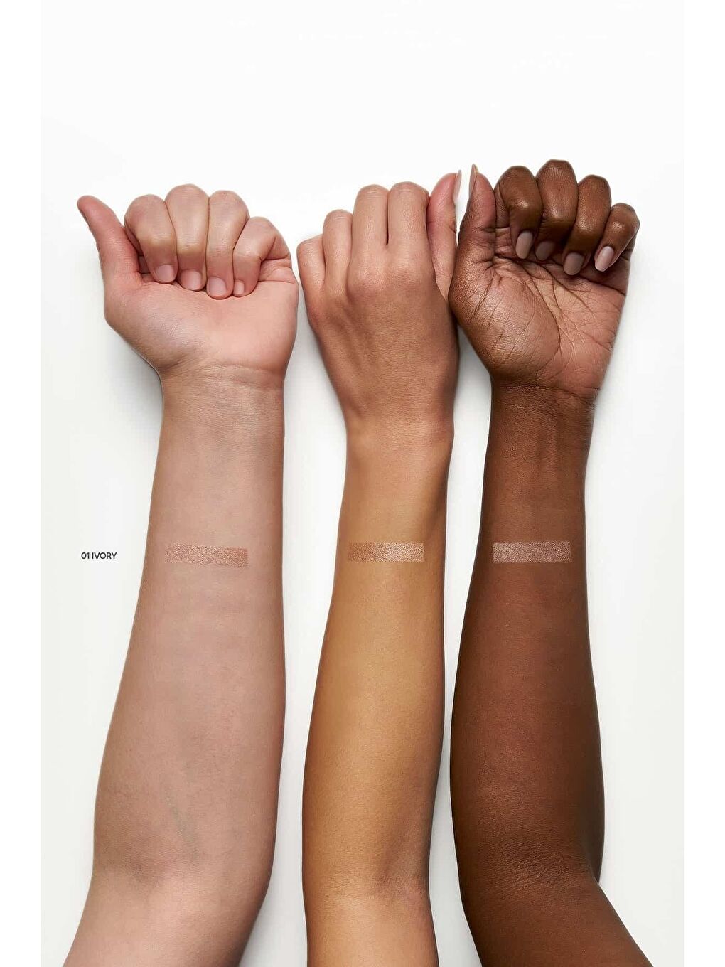 Nude Look Pearl Baked Eyeshadow No: 01 Ivory - Tekli Sedefli Far-4