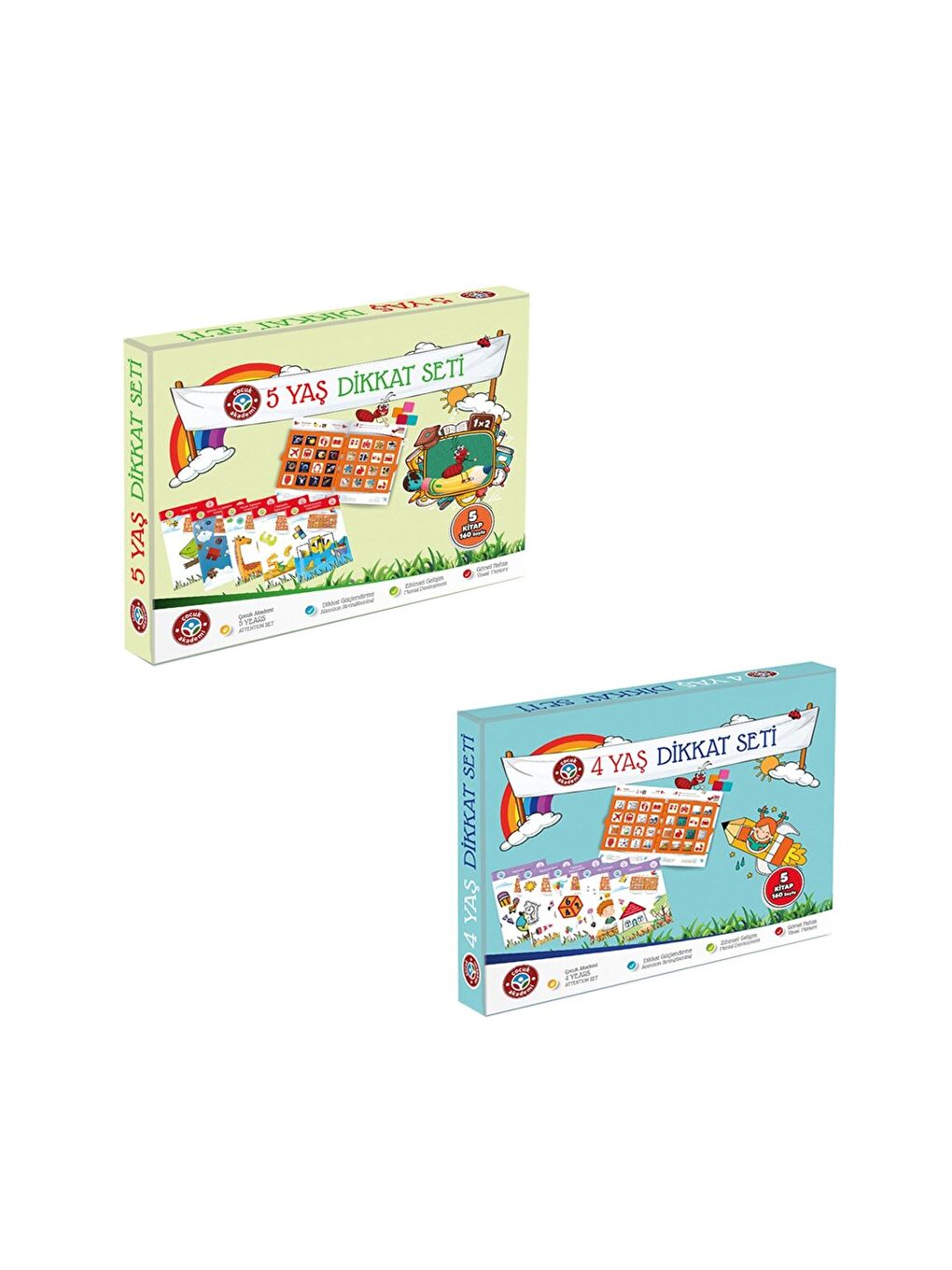 4 Yaş Ve 5 Yaş Dikkat Seti