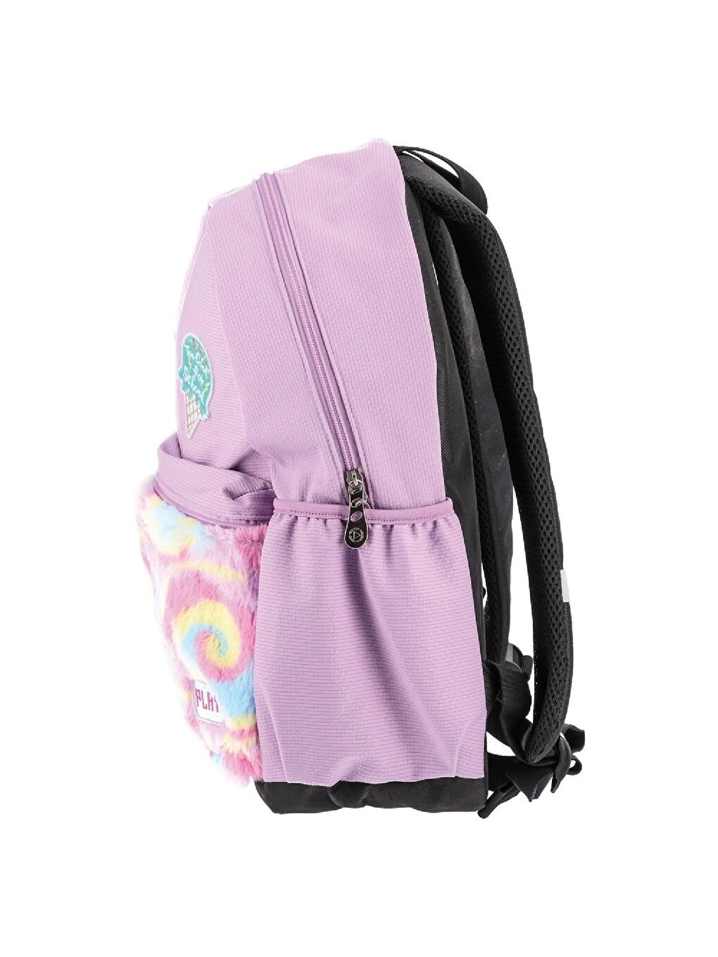 Rainbow 2 Bölmeli Okul Sırt Çantası Lila (163117)-2