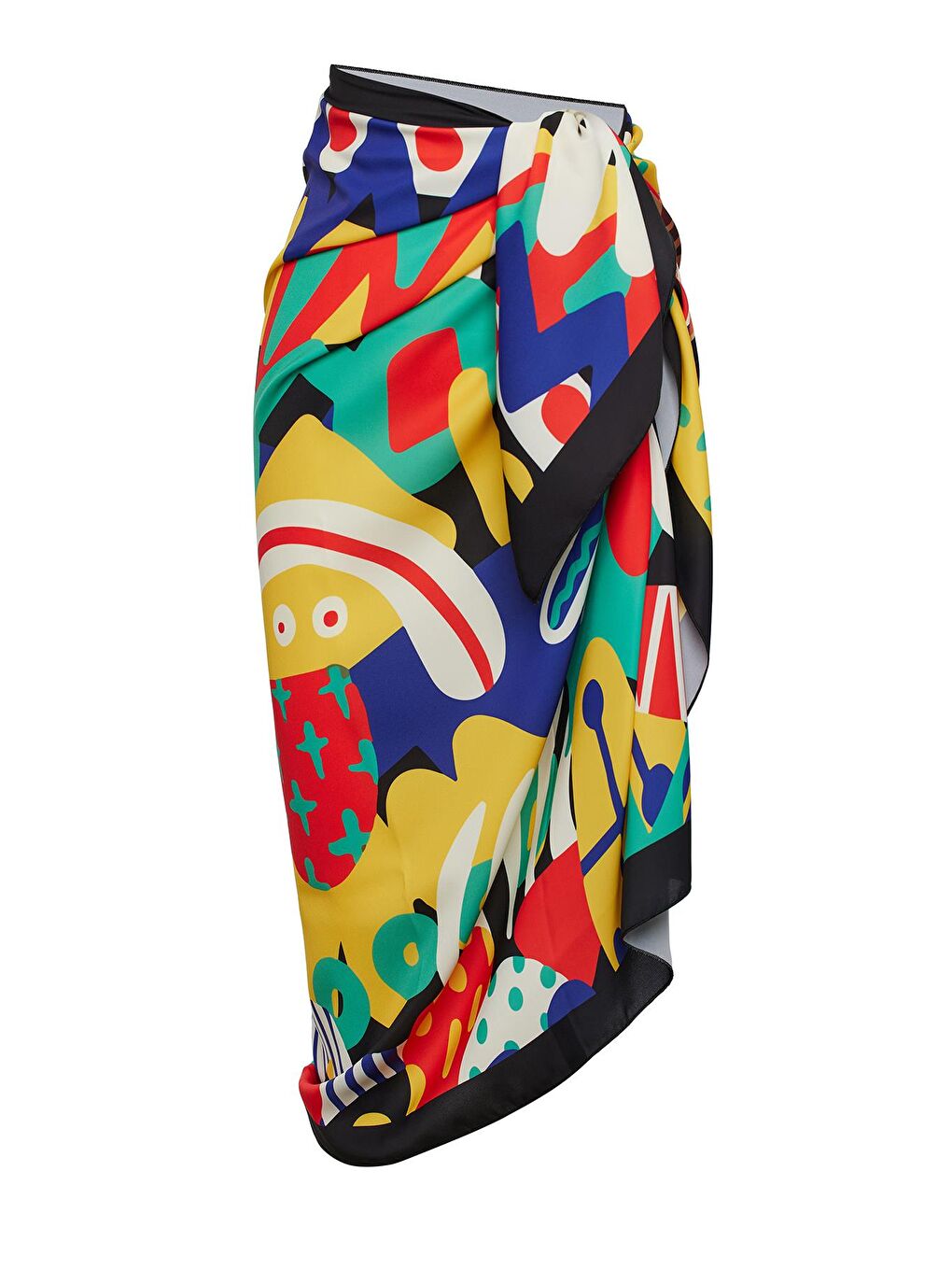 Sailor Moda Karişik Hawaii 4 Pareo İç Göstermez