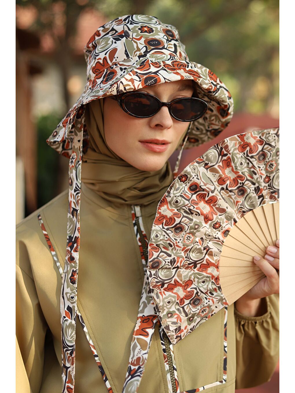 Haki Biyeli Yüzme Takımı Açık Kil-2