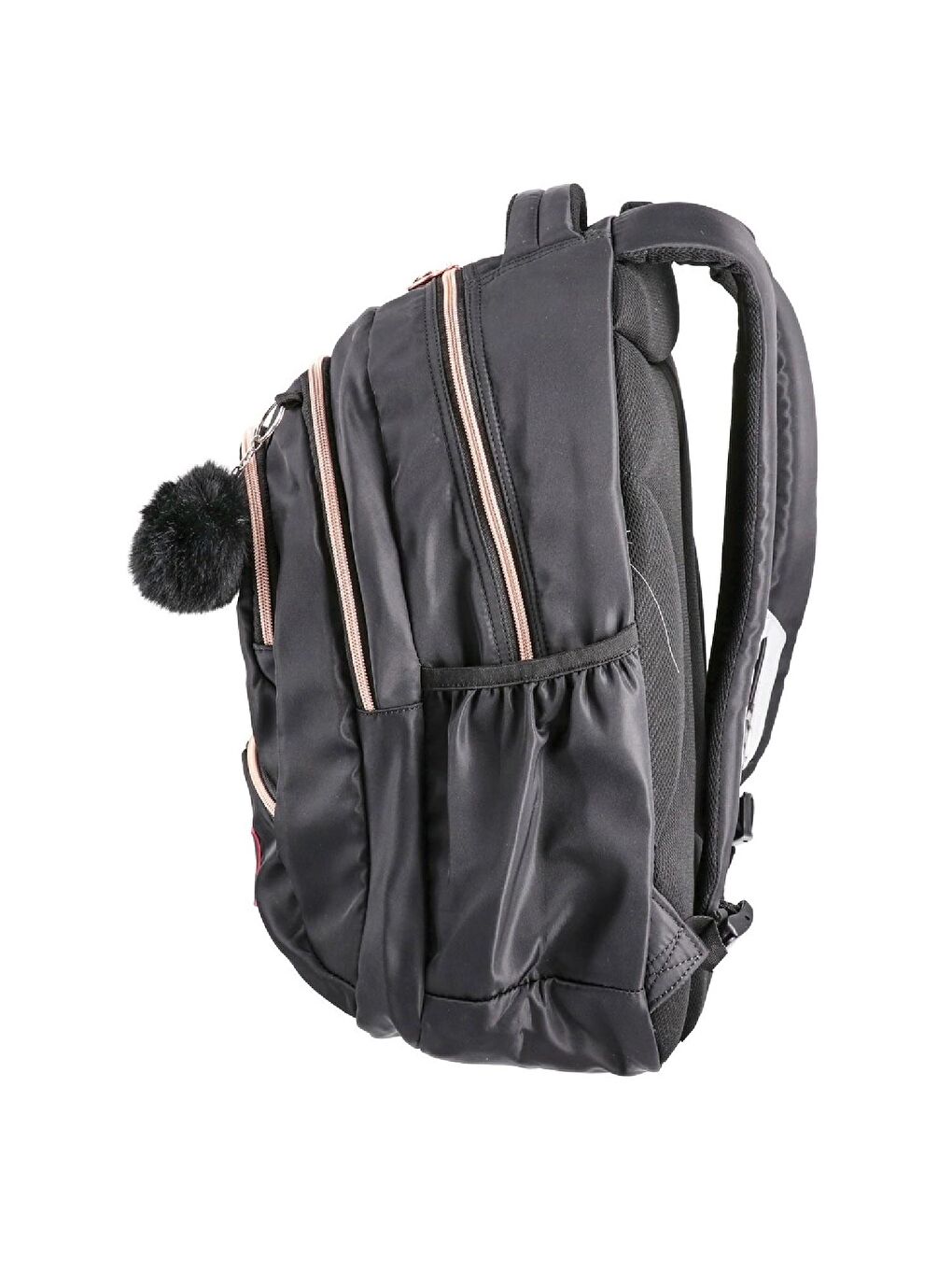 Play 4 Bölmeli Fashion Bear Okul Sırt Çantası Siyah (161533)-3