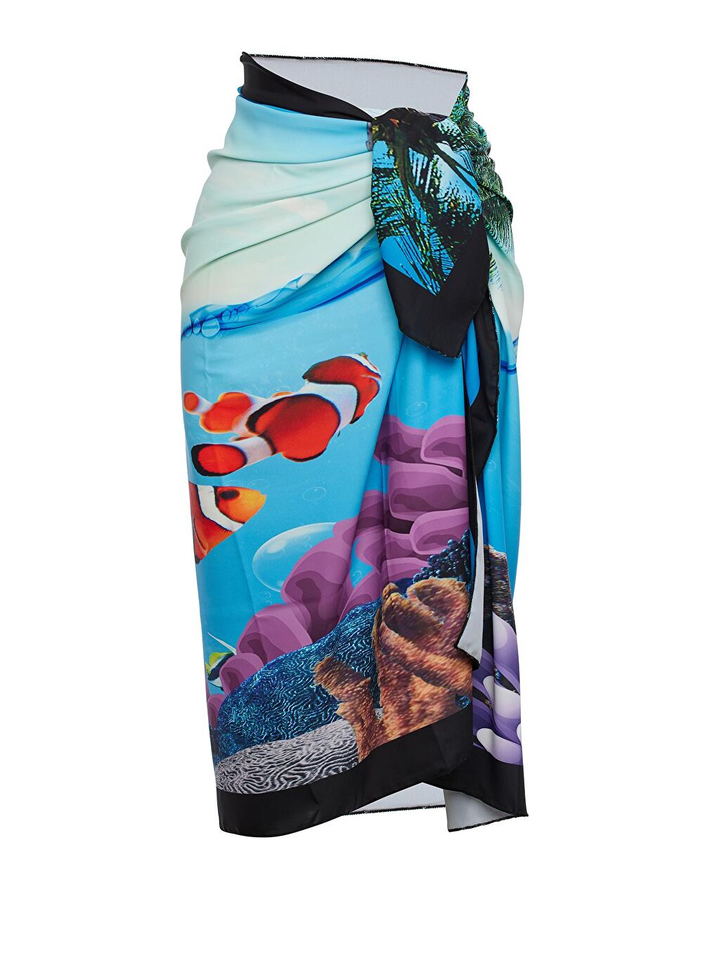 Sailor Moda Karişik Hawaii 4 Pareo İç Göstermez