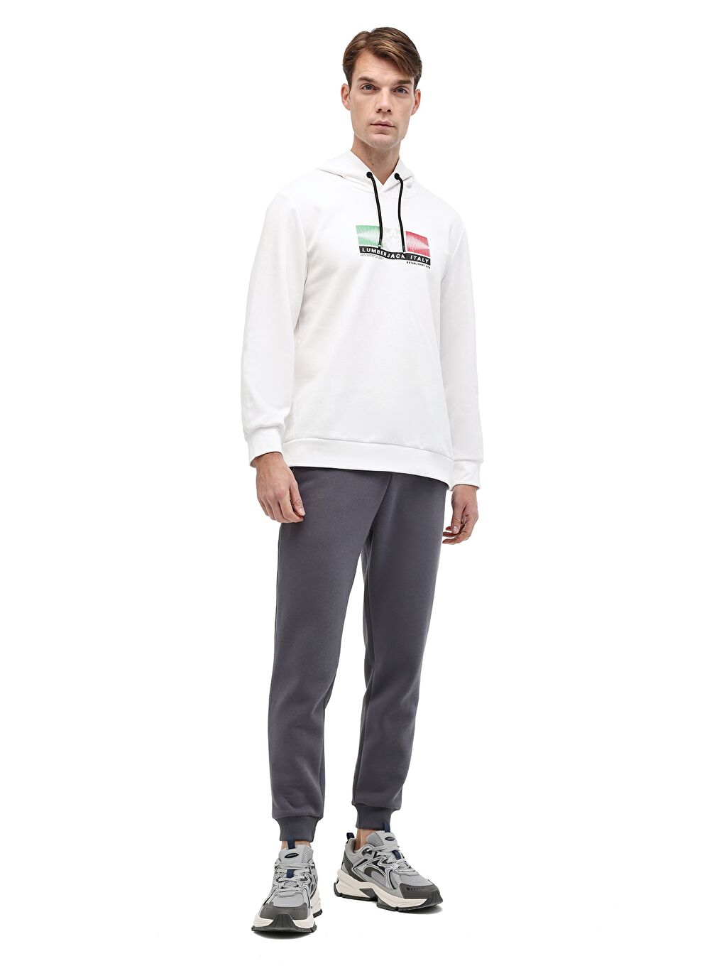 Gri MB CT05 JOGGER 5PR Antrasit Erkek Eşofman Altı-2