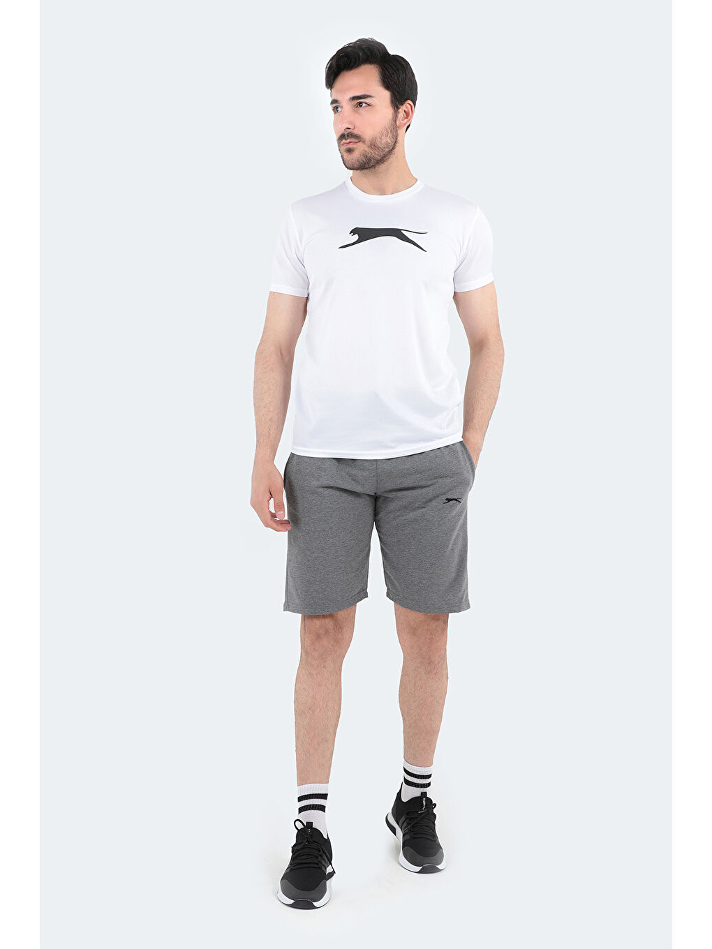 ILSE Erkek Şort Antrasit-4