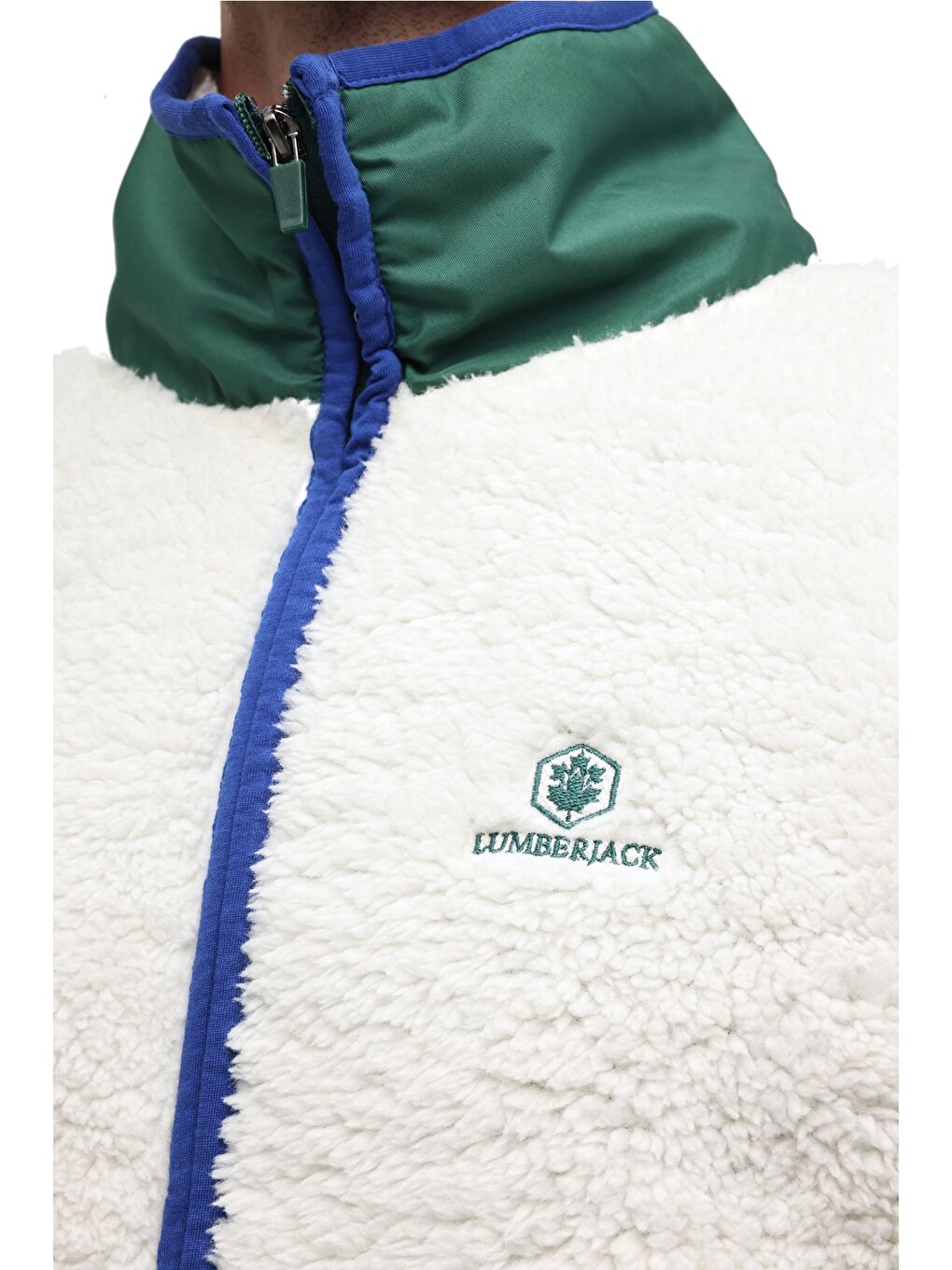 Bej ML RUNIC 6LE-67 5PR Ekru Erkek Pelüş Mont-3