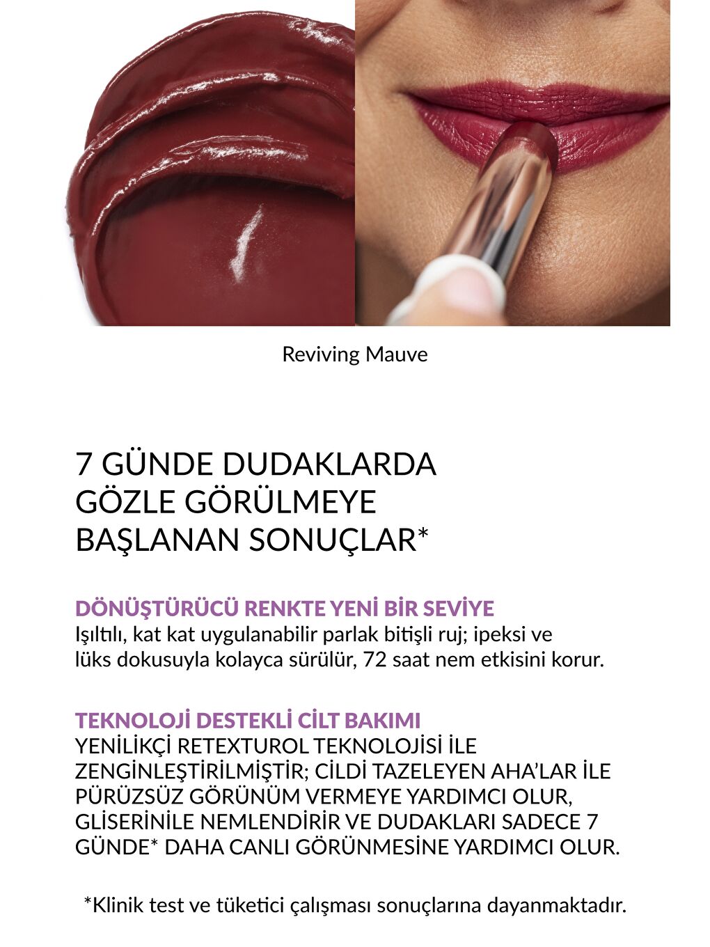 Canlandırıcı Serum Ruj - Reviving Mauve-2