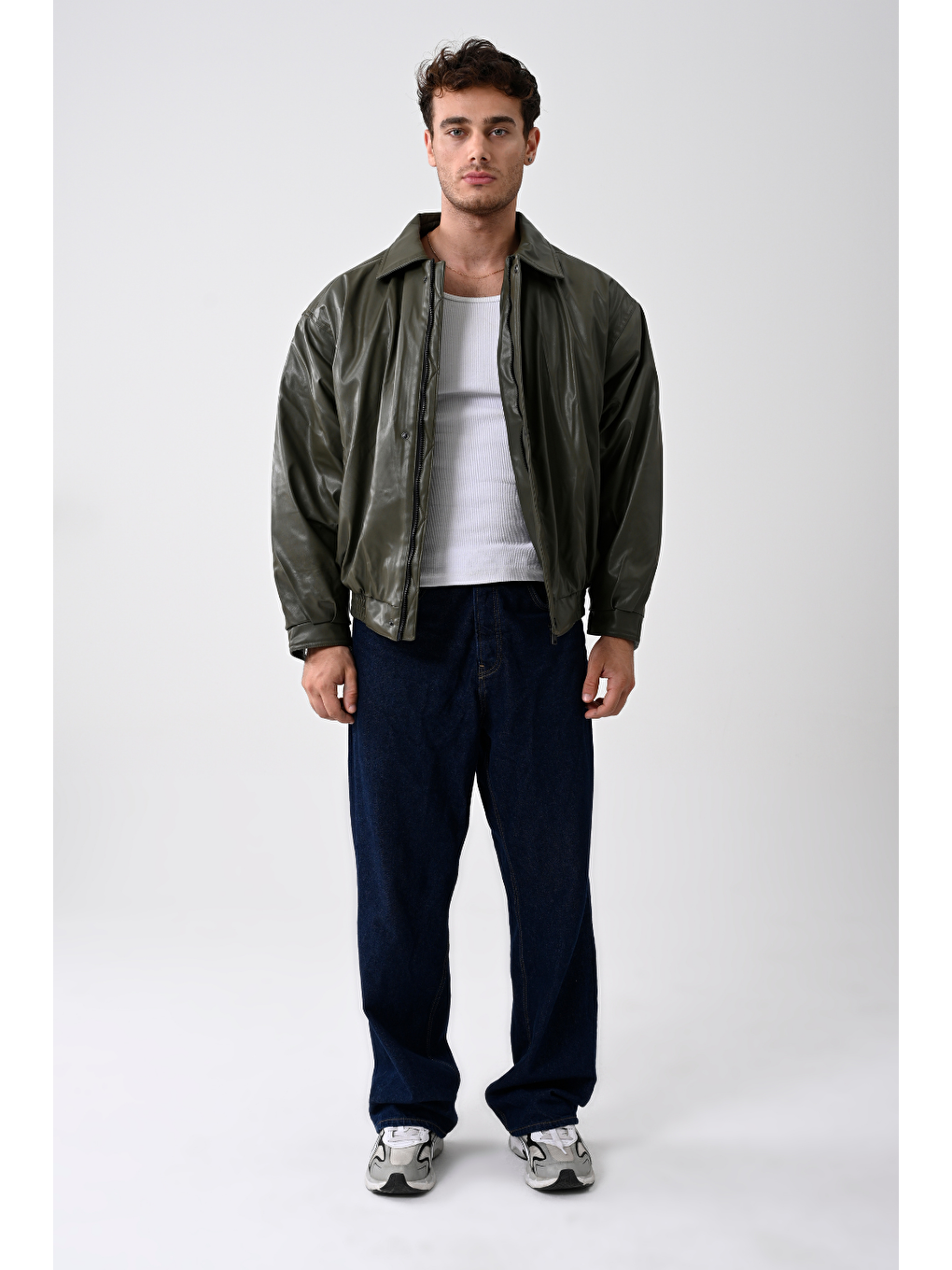 Siyah Vibes X Vesto Deri Ceket 007-2