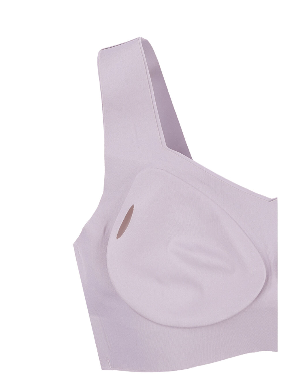 Pembe Balensiz Lazer Dikişsiz Çıkarılabilir Pedli Kalın Askılı Görünmez Sütyen-3