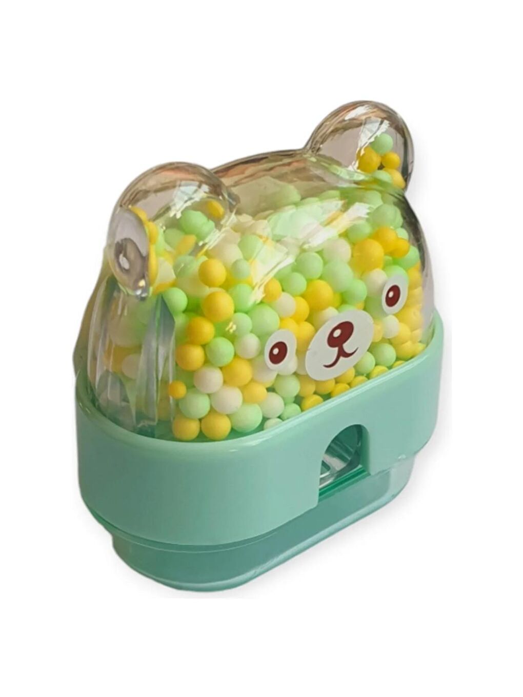 Hazneli Kalemtıraş Panda Boncuklu 1 Adet-3