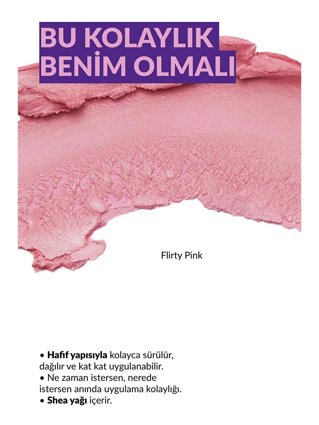 Color Trend Stik Allık - Flirty Pink-2