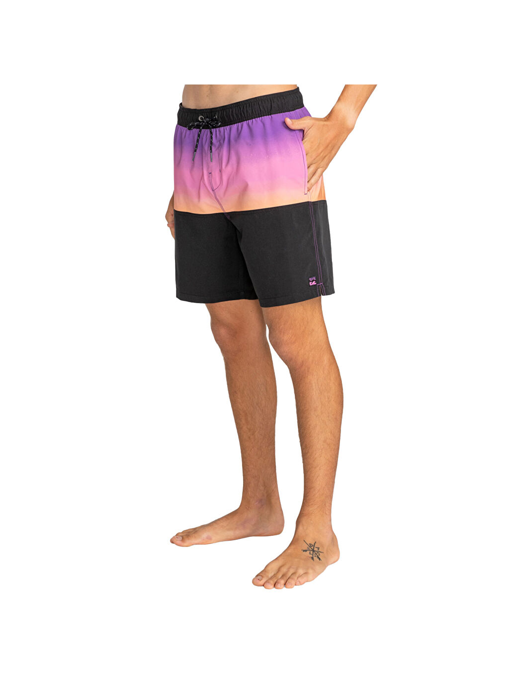 Fifty 50 Lb Erkek Siyah Volley Short-3