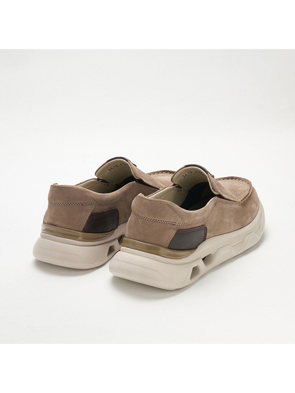 Bej Erkek Sneaker Og-2413 923-144 Gri Havlu Nbk-kahve Marsel-3
