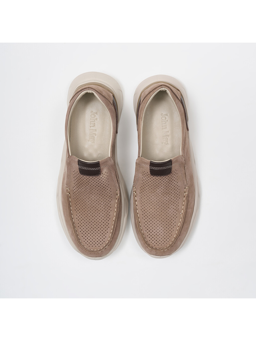 Bej Erkek Sneaker Og-2413 923-144 Gri Havlu Nbk-kahve Marsel-4