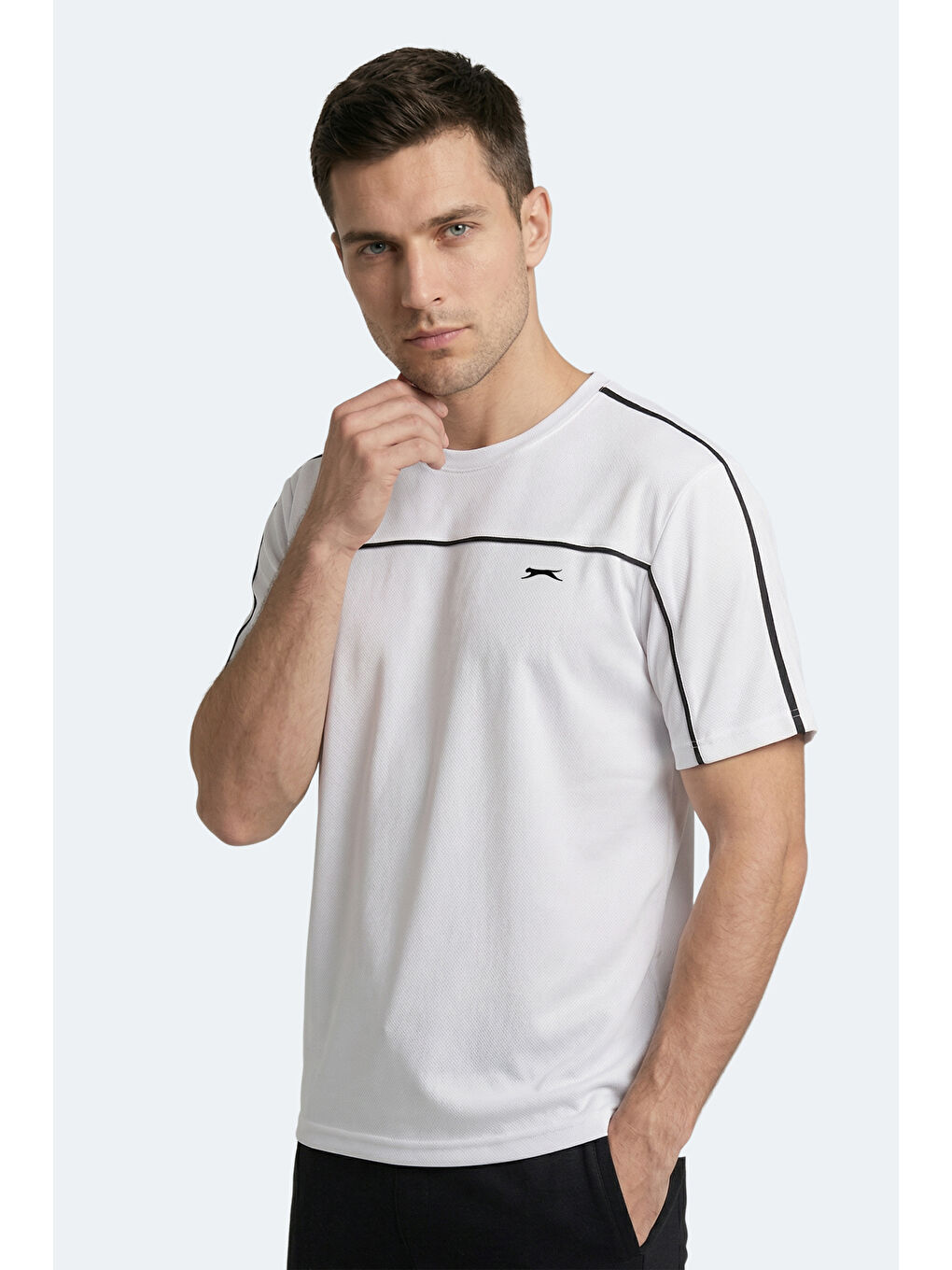 REVIVE Erkek Beyaz Tişört-5