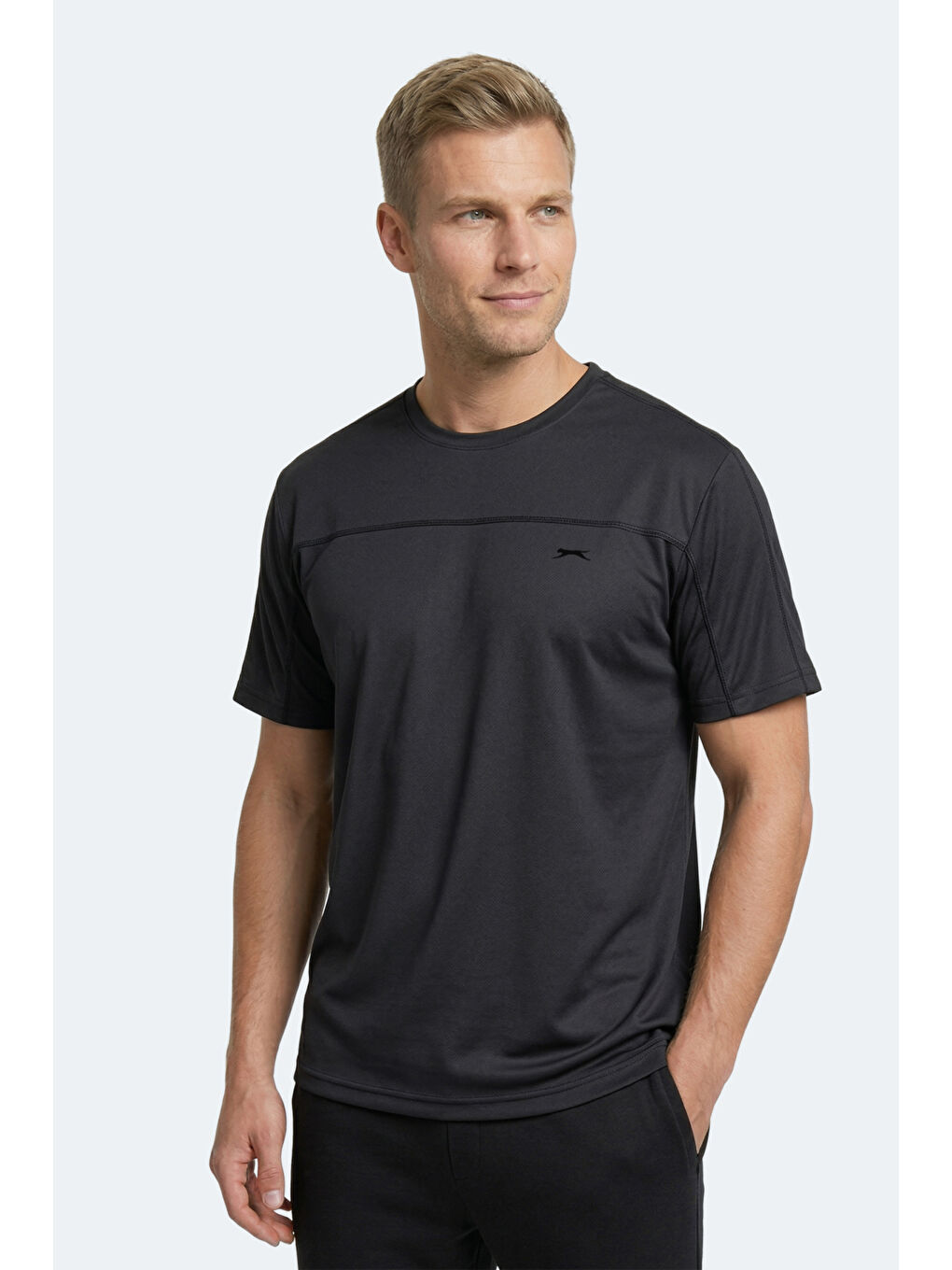 REVIVE Erkek Koyu Gri Tişört-3