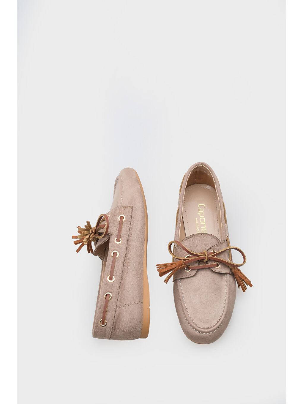 Bej Marillin Kadın Loafer-4