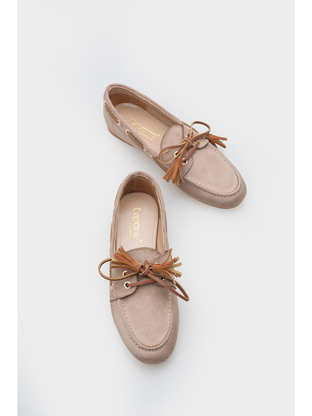 Bej Marillin Kadın Loafer-5