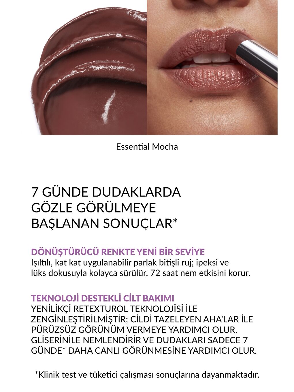 Canlandırıcı Serum Ruj - Essential Mocha-2