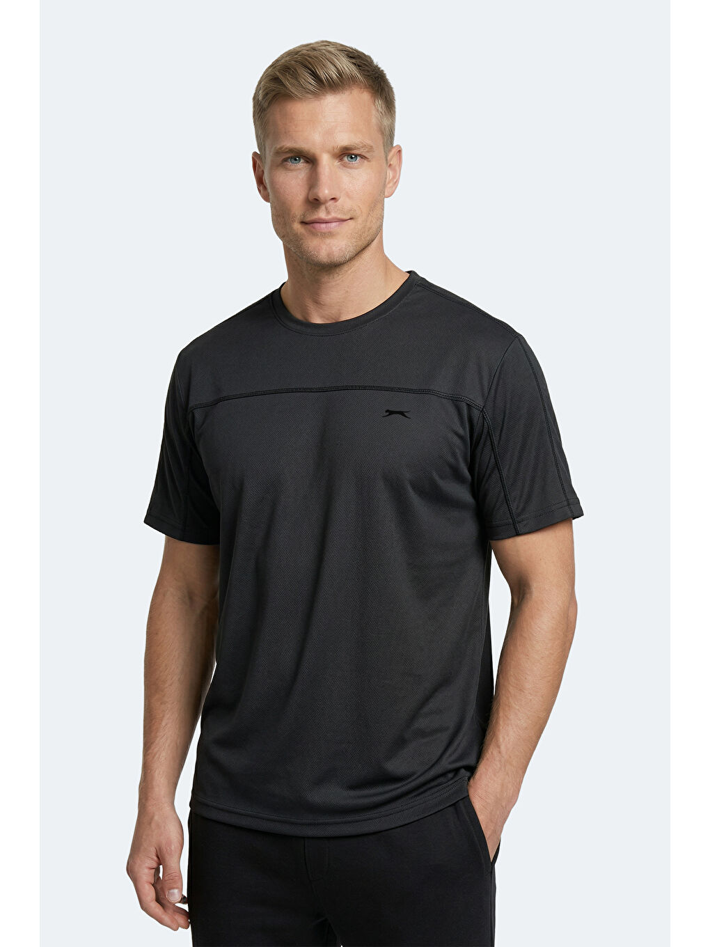 REVIVE Erkek Koyu Gri Tişört-5