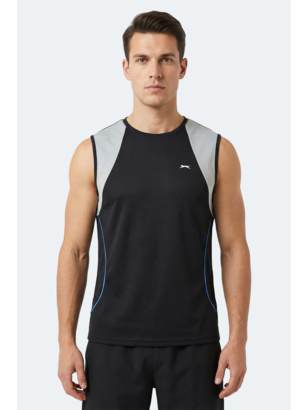 REVOLVE Erkek Kolsuz Siyah Atlet-5