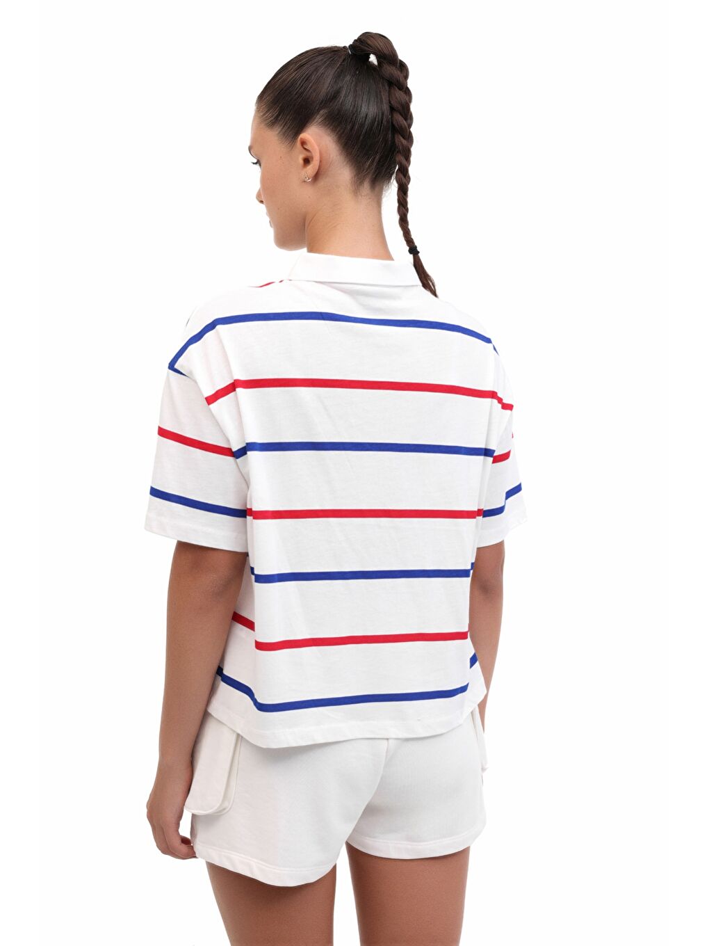 WL GALIA 11BT286 5FX Beyaz Kadın Kısa Kol T-Shirt-1