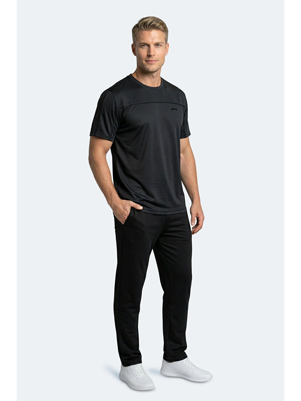 REVIVE Erkek Koyu Gri Tişört-7