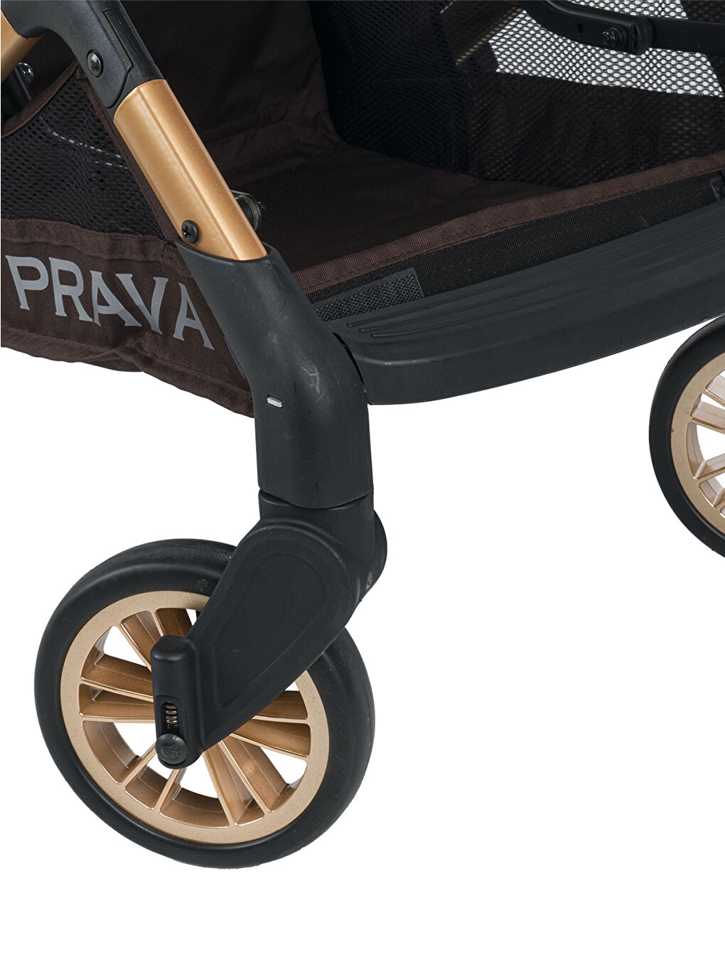 Avion Kabin Boy Bebek Arabası Gold-Kahverengi-3