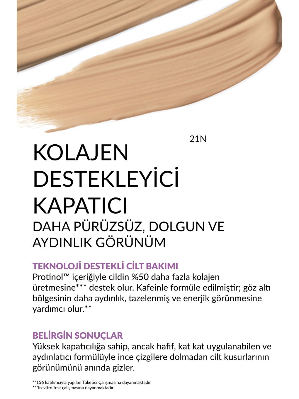 Anew Düzgünleştirici ve Tazeleyici Likit Kapatıcı 12ml - 21N Light-2
