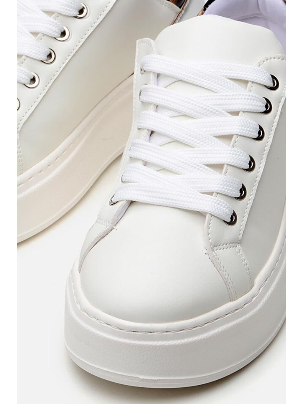 Beyaz Kadın Günlük Ayakkabı-2