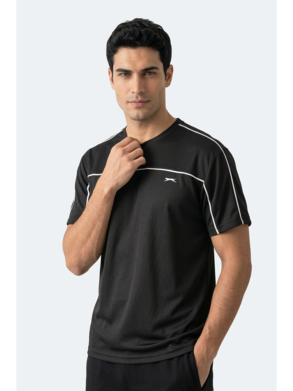 REVIVE Erkek Siyah Tişört-4