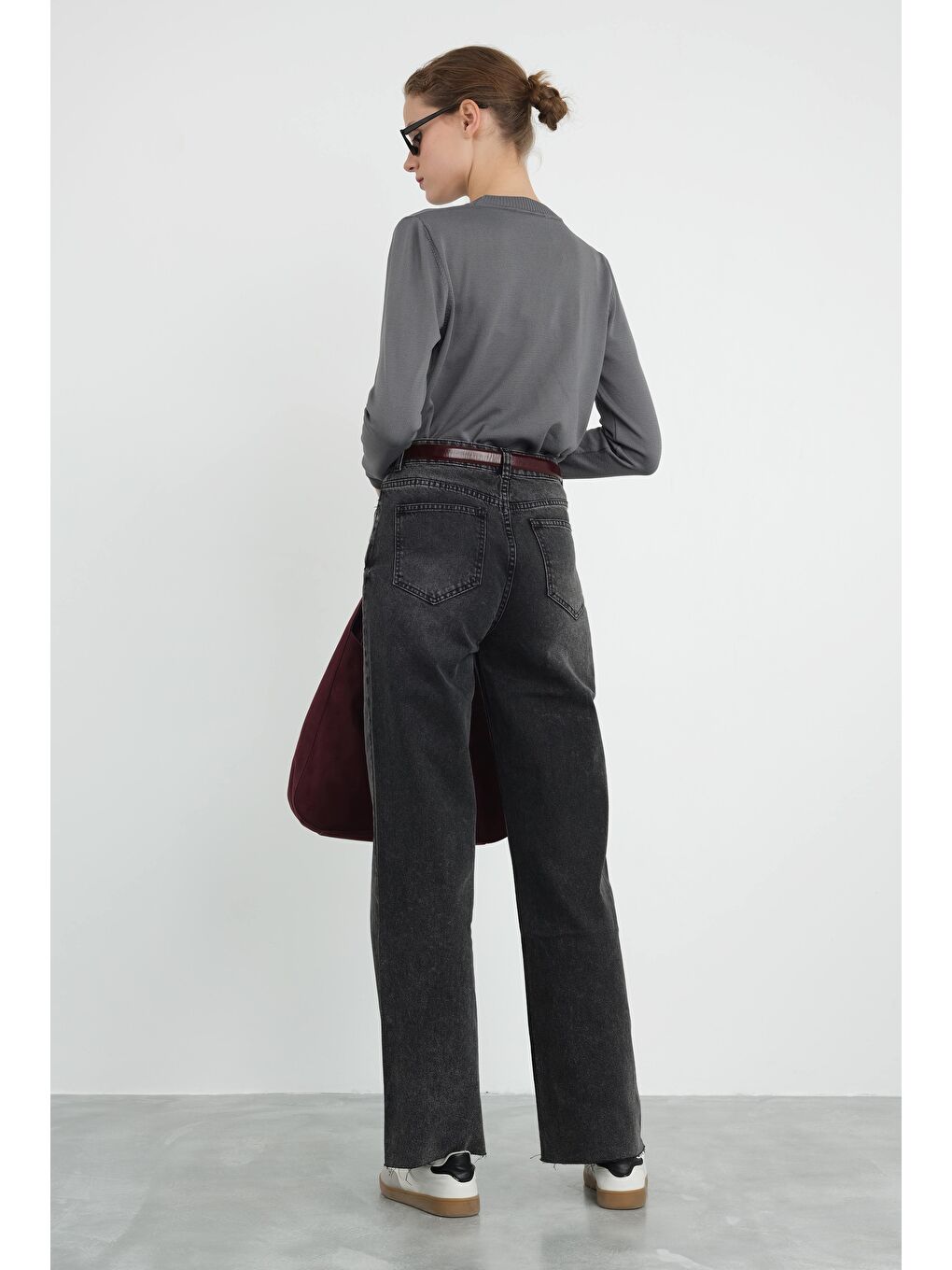 Gri Triko Kazak Duman-1