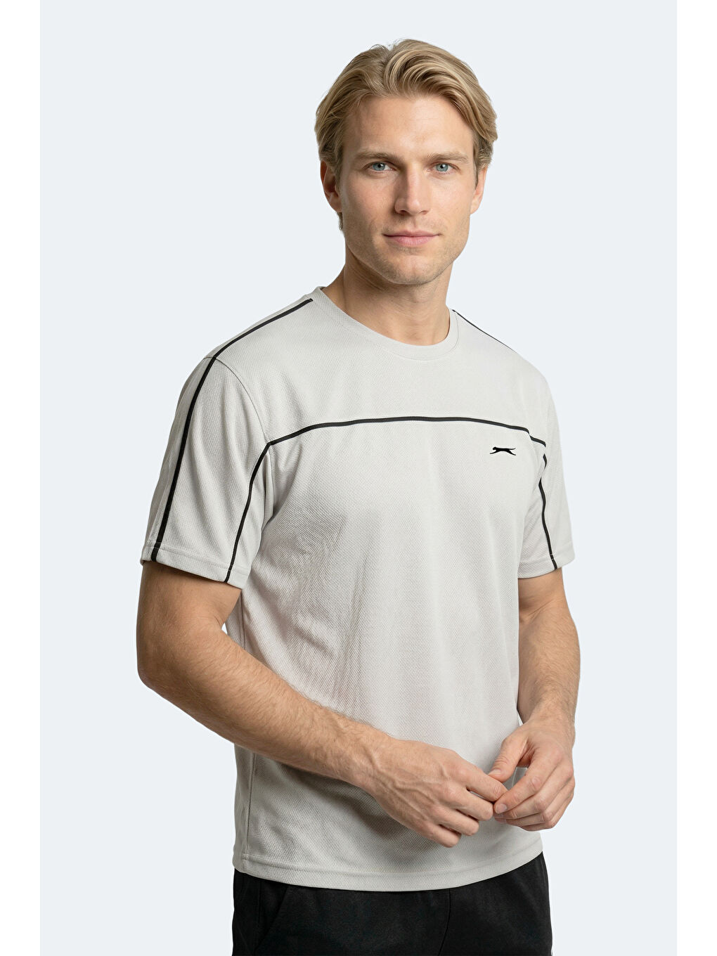 REVIVE Erkek Gri Tişört-4