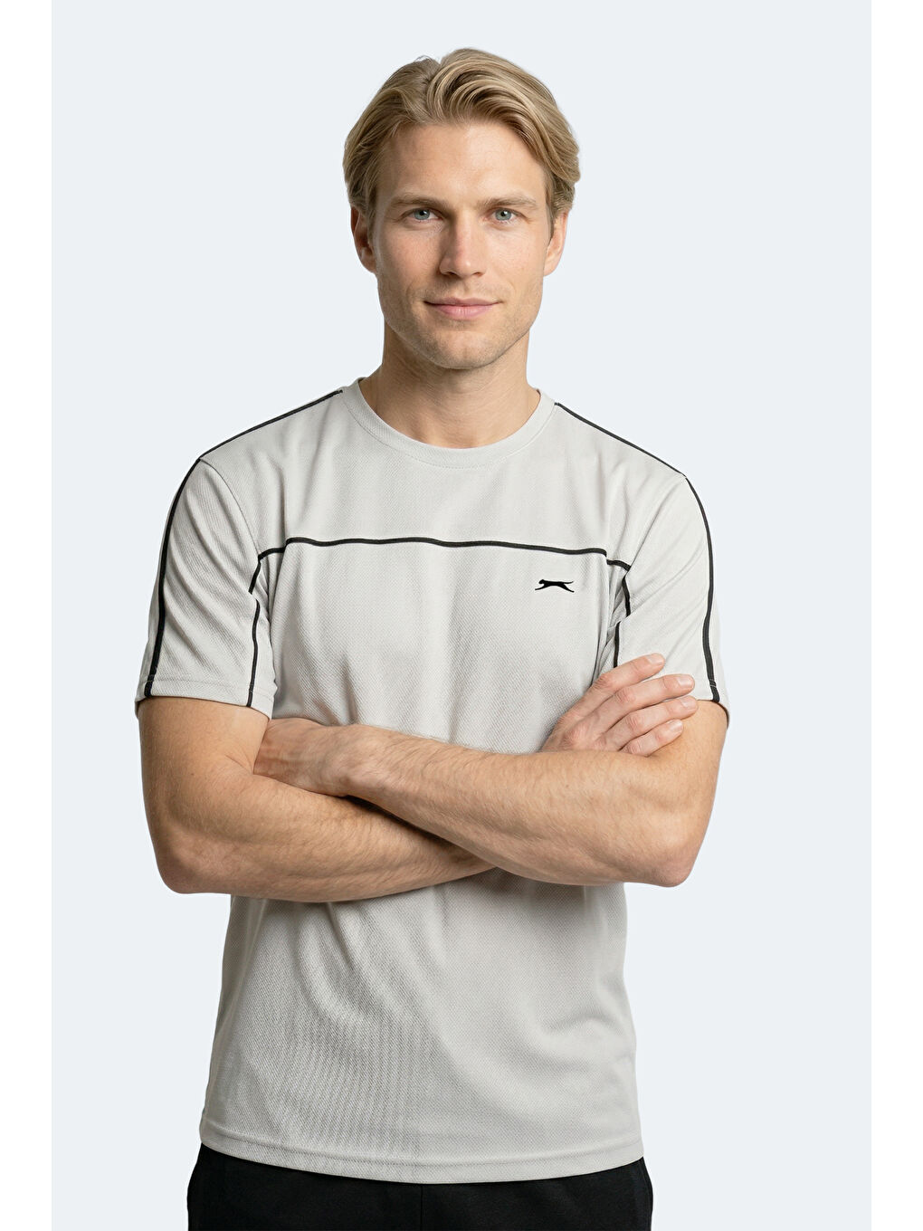 REVIVE Erkek Gri Tişört-5