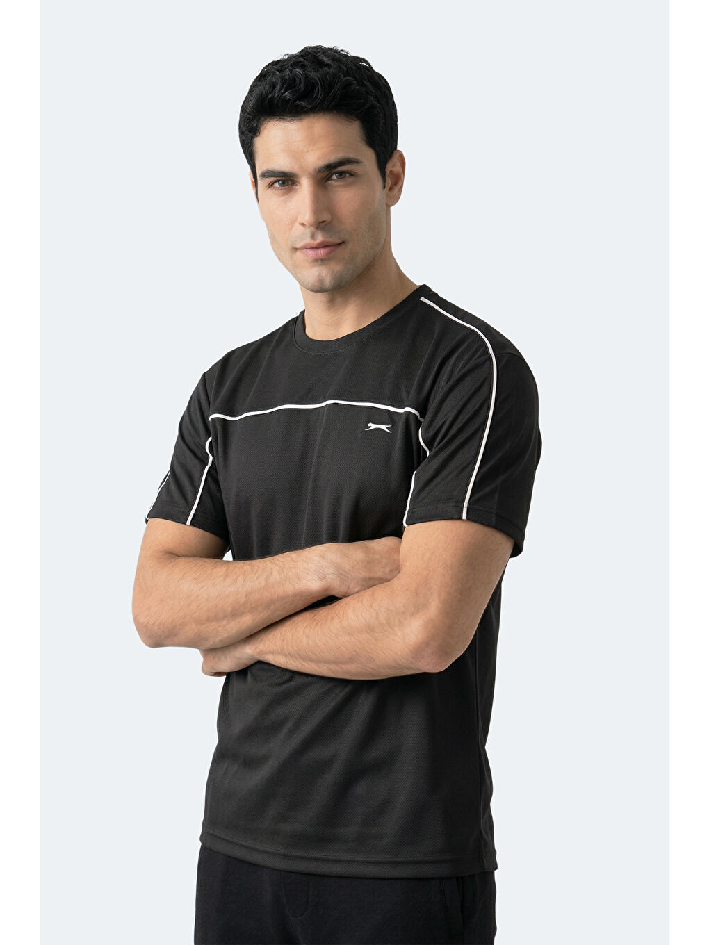 REVIVE Erkek Siyah Tişört-6