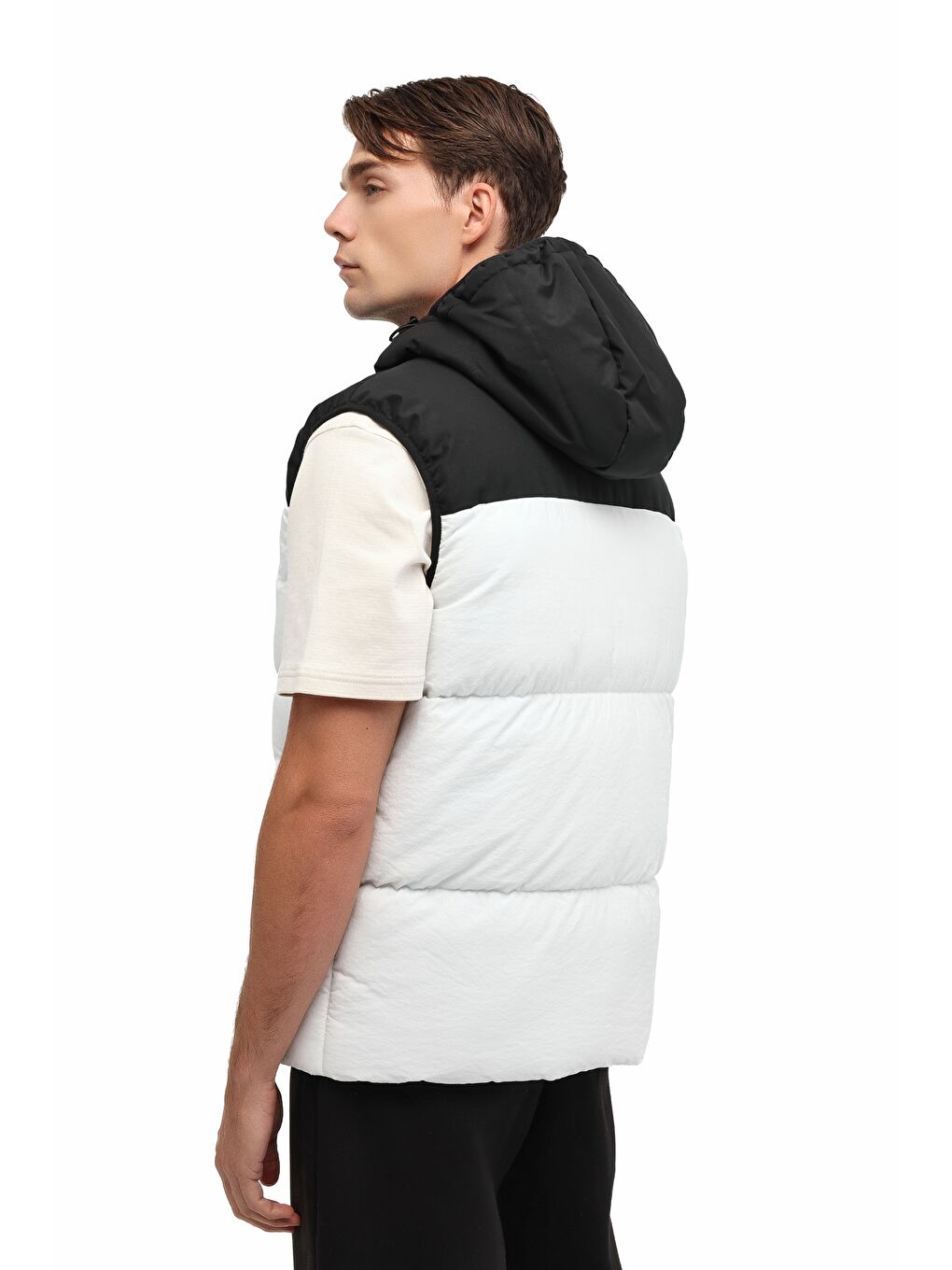 Bej ML CONSS 4KYL-01 5PR Ekru Erkek Şişme Yelek-1