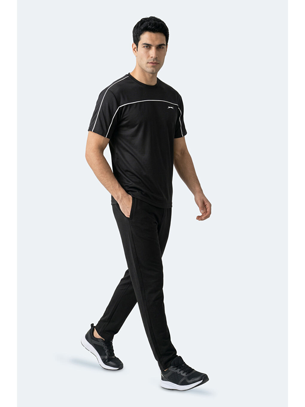 REVIVE Erkek Siyah Tişört-7