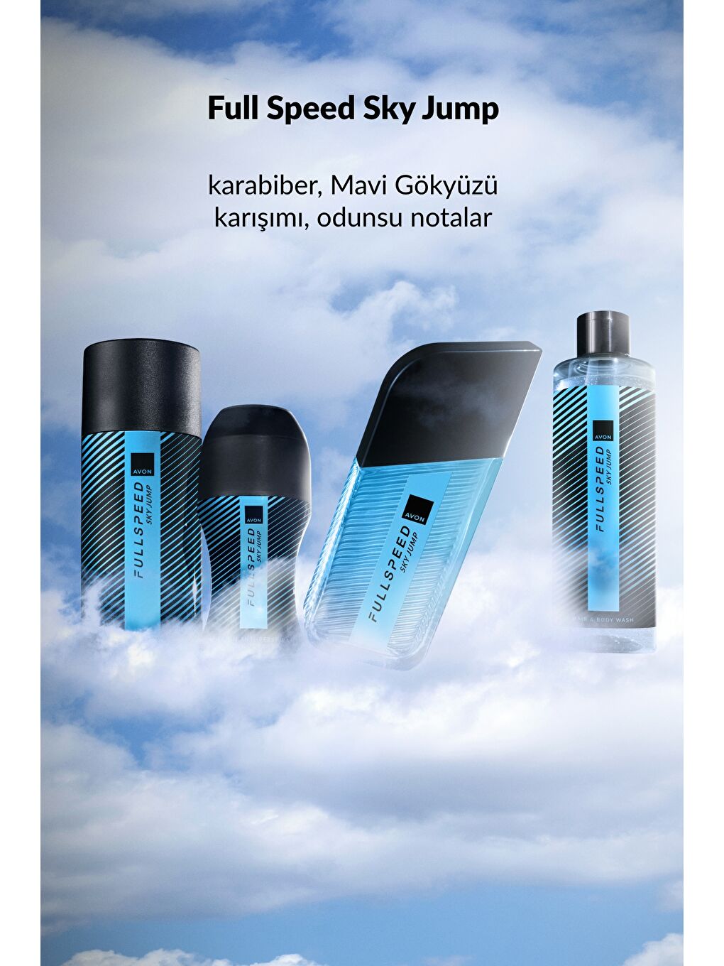 Full Speed Sky Jump Sprey Deodorant 150ml-2