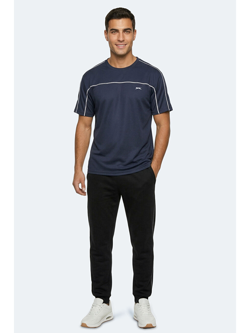 REVIVE Erkek Lacivert Tişört-7