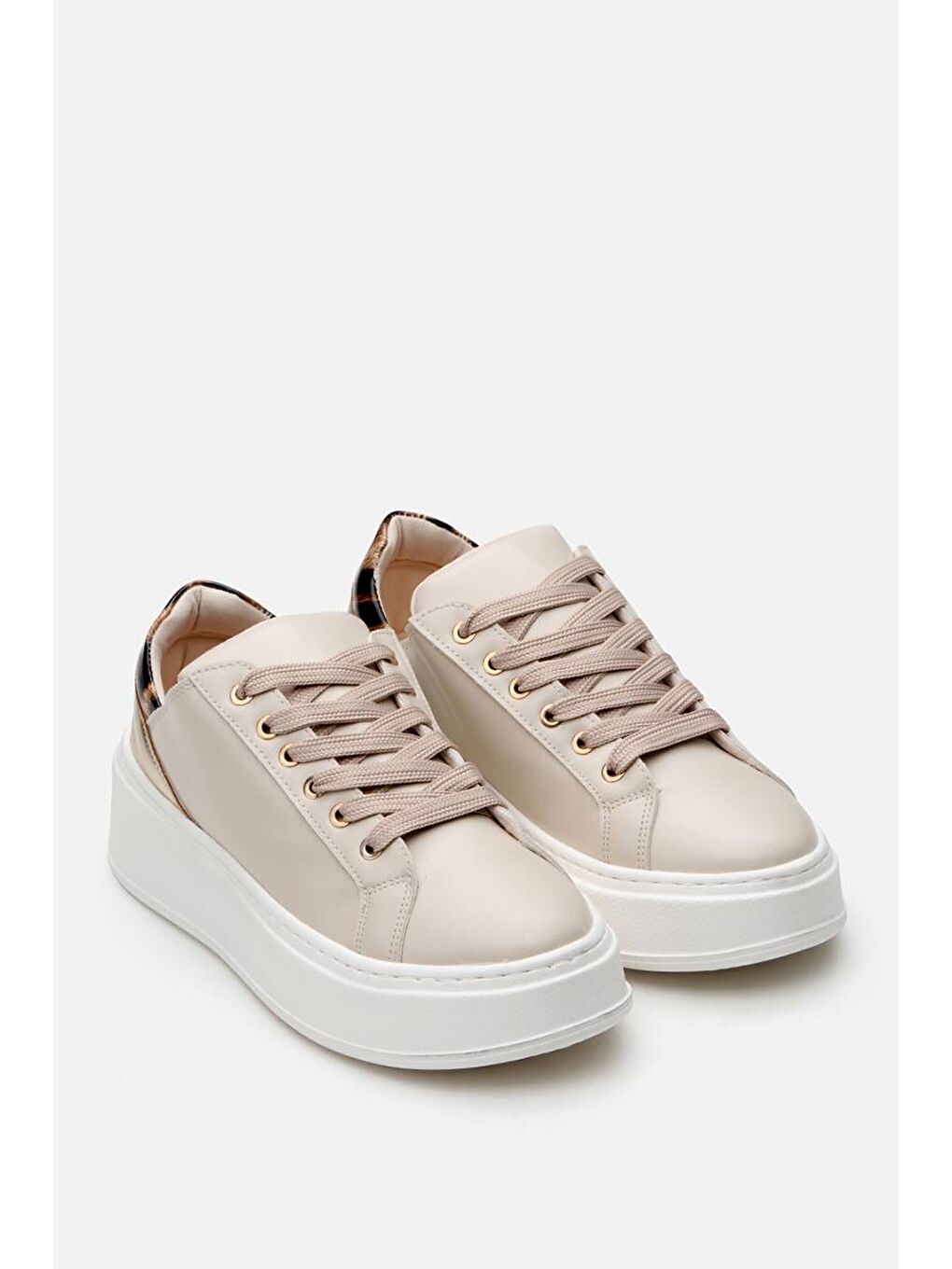 Bej Kadın Günlük Ayakkabı-1