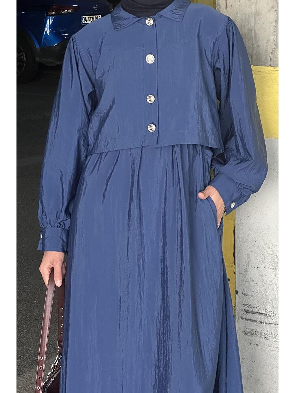 Üst Ceket Jile Takım Lacivert-2